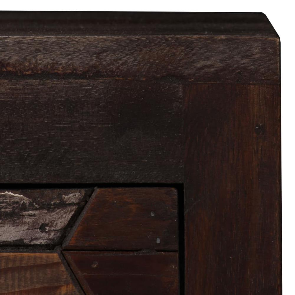 vidaXL Bedside Cabinet Solid Reclaimed Wood 15.7"x11.8"x19.6", 245916. Picture 7