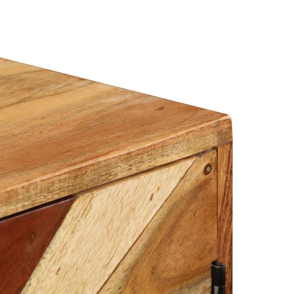 vidaXL Sideboard Solid Mango Wood 33.5"x11.8"x29.5", 246166. Picture 4