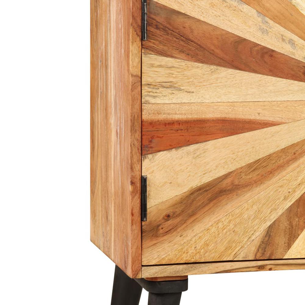 vidaXL Sideboard Solid Mango Wood 33.5"x11.8"x29.5", 246166. Picture 5