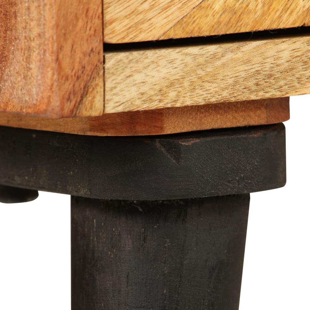 vidaXL Sideboard Solid Mango Wood 33.5"x11.8"x29.5", 246166. Picture 6
