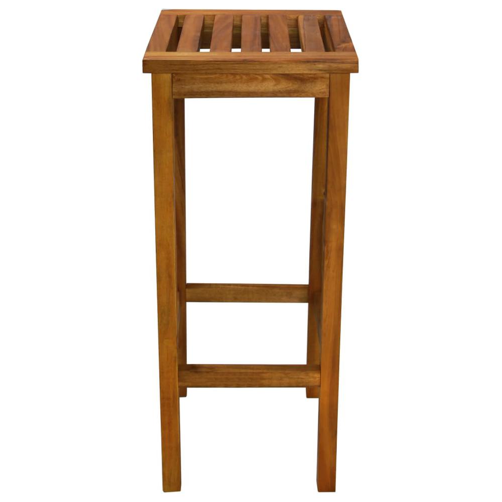 vidaXL Bar Chairs 2 pcs Solid Acacia Wood, 44016. Picture 6