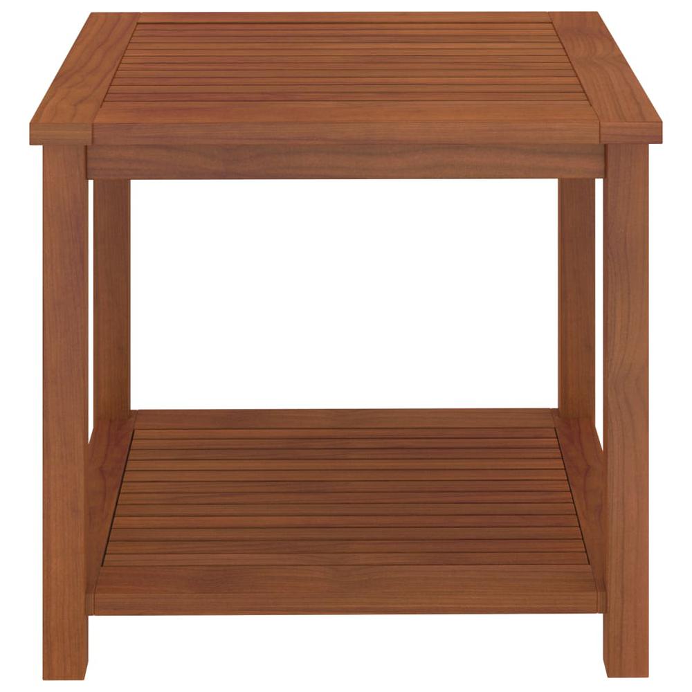 vidaXL Side Table Solid Acacia Wood 17.7"x17.7"x17.7", 44128. Picture 2