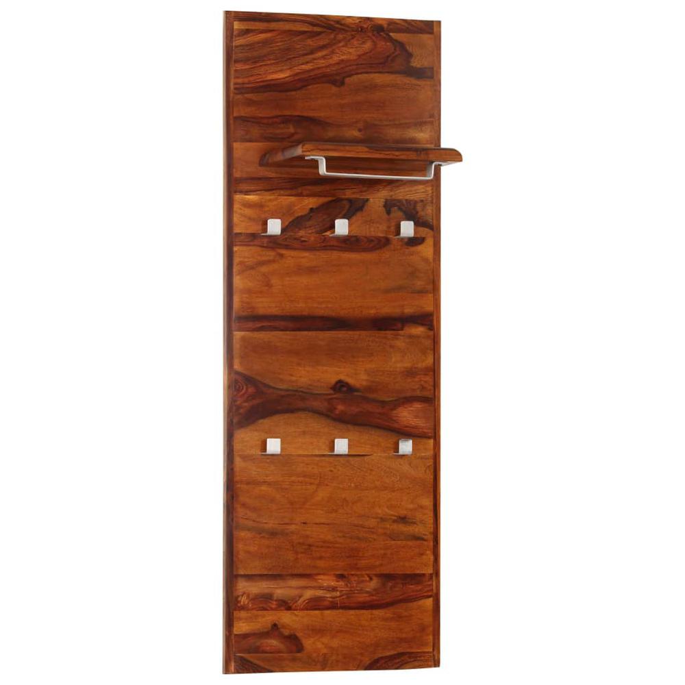 vidaXL Coat Rack Solid Sheesham Wood 46.5"x15.7". Picture 8
