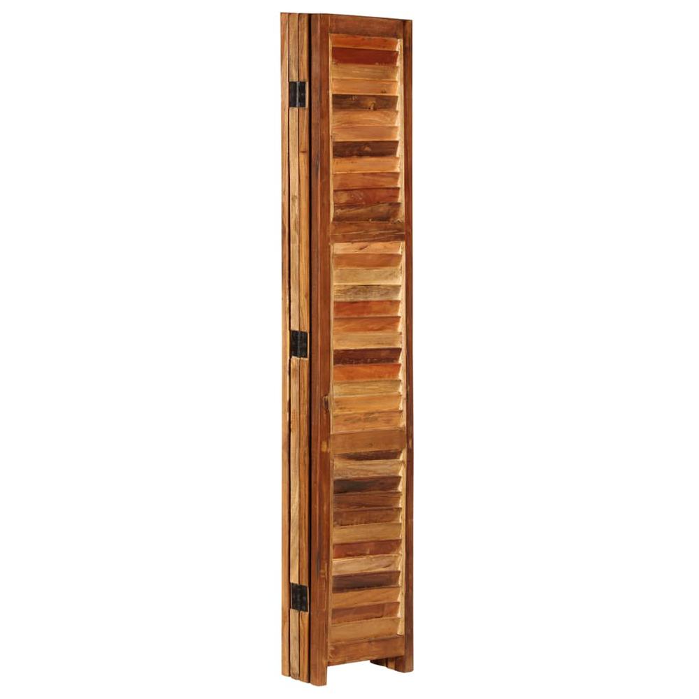 vidaXL Room Divider Solid Reclaimed Wood 66.9", 246411. Picture 6
