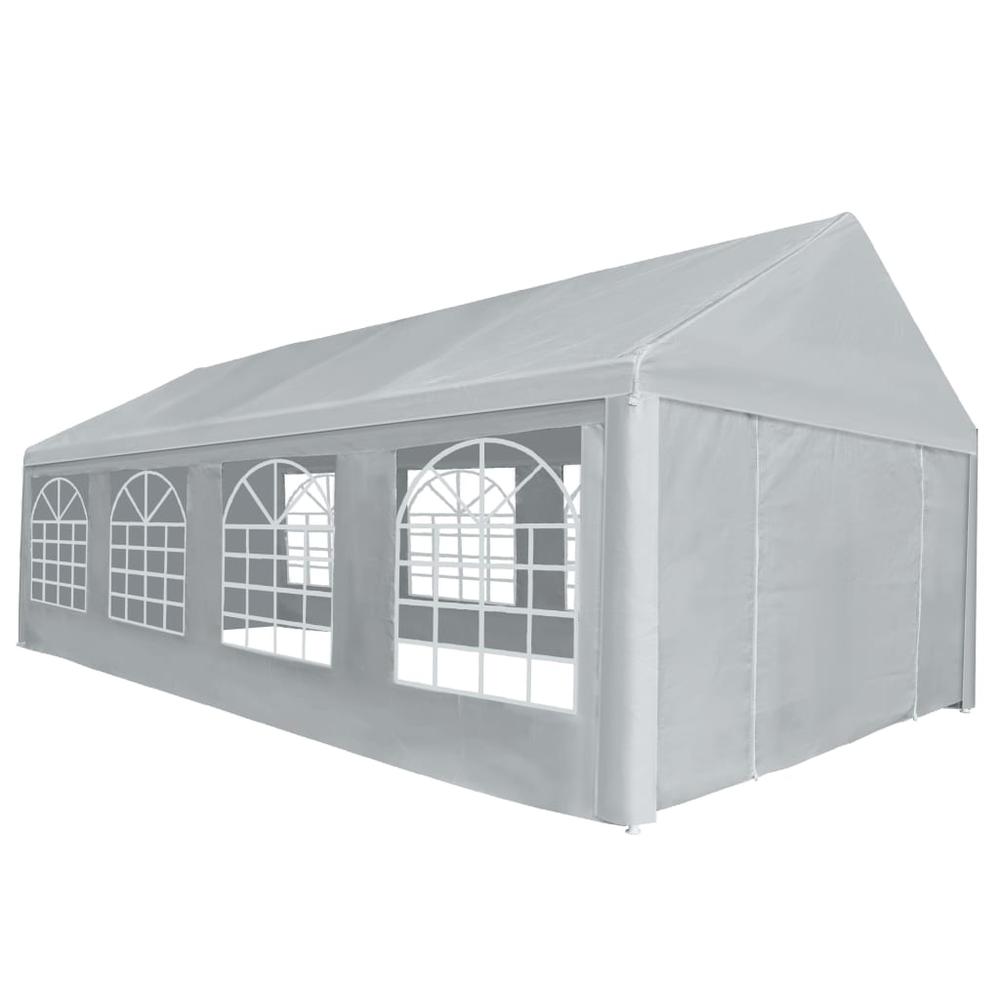 Party Tent PE 13.1'x26.2'Gray. Picture 9