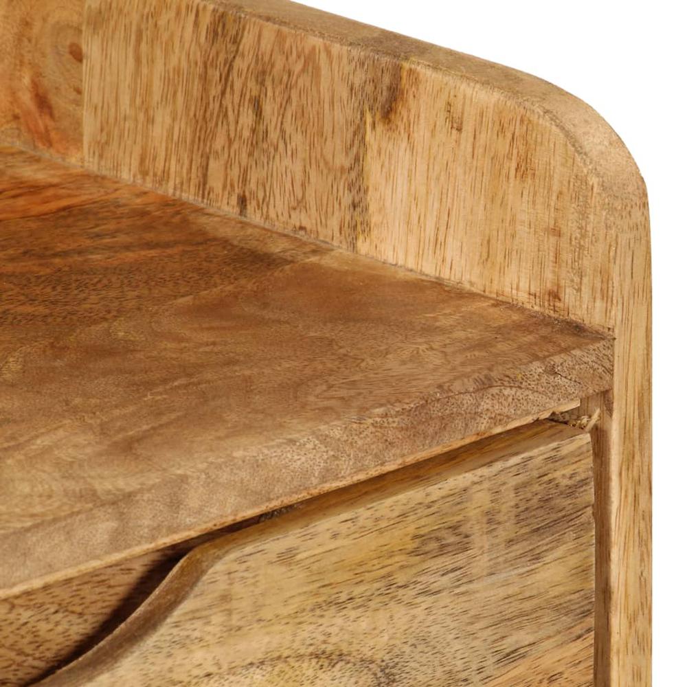 vidaXL Bedside Cabinet Solid Mango Wood 15.7"x11.8"x23.4", 246788. Picture 5