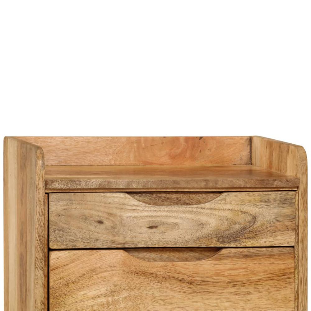 vidaXL Bedside Cabinet Solid Mango Wood 15.7"x11.8"x23.4", 246788. Picture 7
