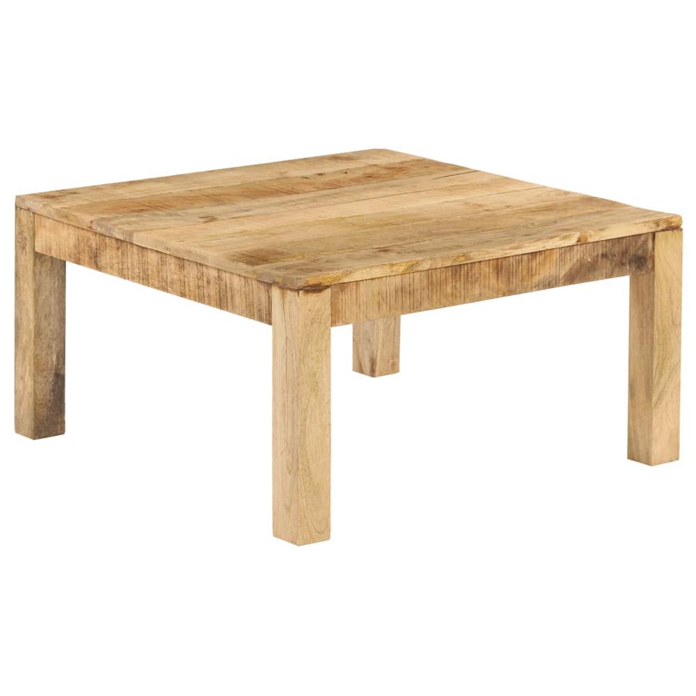 vidaXL Coffee Table 31.5"x31.5"x15.7" Solid Mango Wood 6701. Picture 11