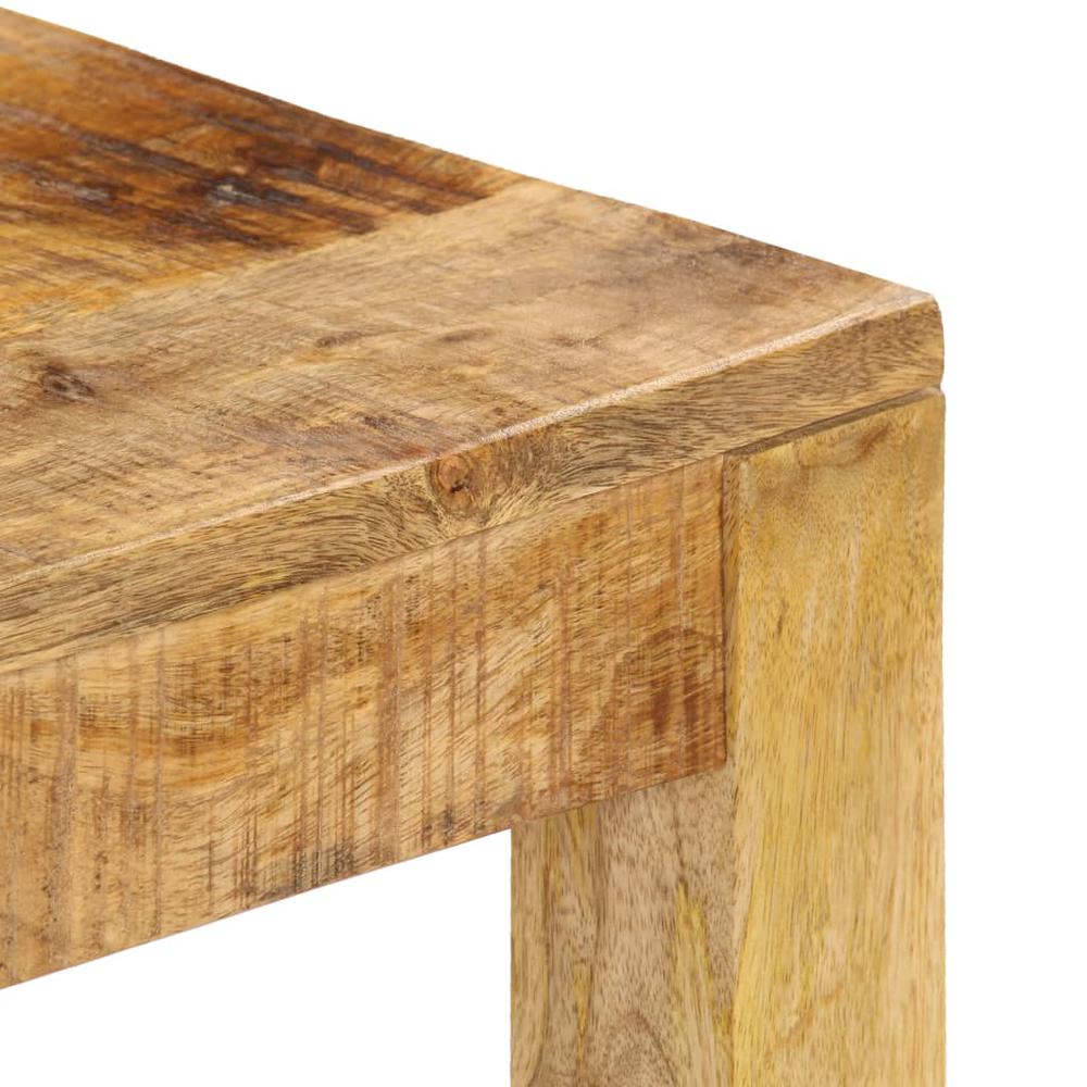 vidaXL Coffee Table 31.5"x31.5"x15.7" Solid Mango Wood 6701. Picture 4