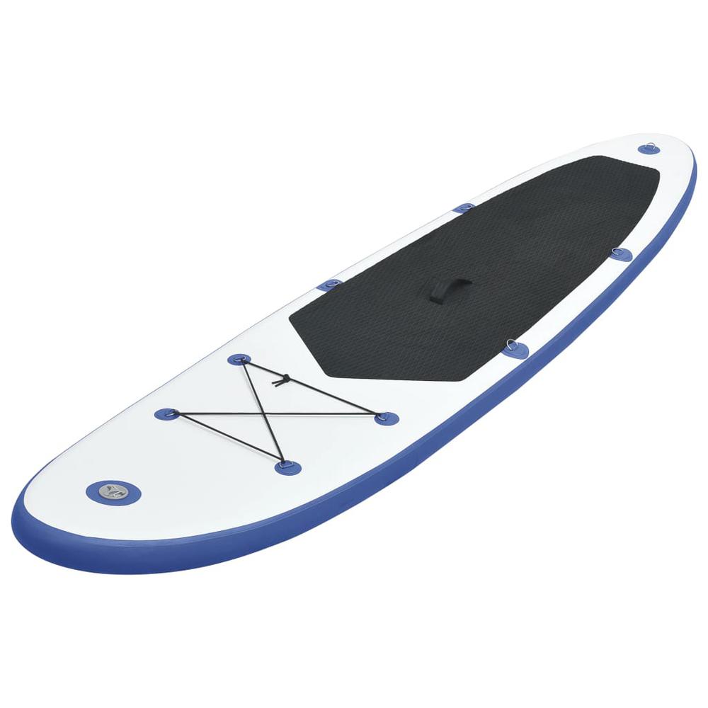 vidaXL Inflatable Stand Up Paddleboard Set Blue and White, 91582. Picture 2