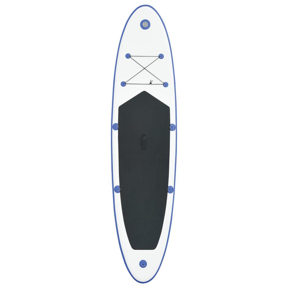vidaXL Inflatable Stand Up Paddleboard Set Blue and White, 91582. Picture 3