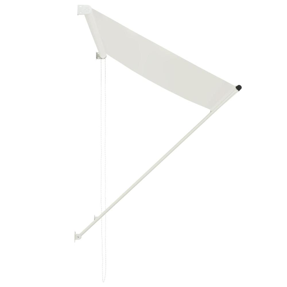 vidaXL Retractable Awning 59.1"x59.1" Cream, 143764. Picture 4