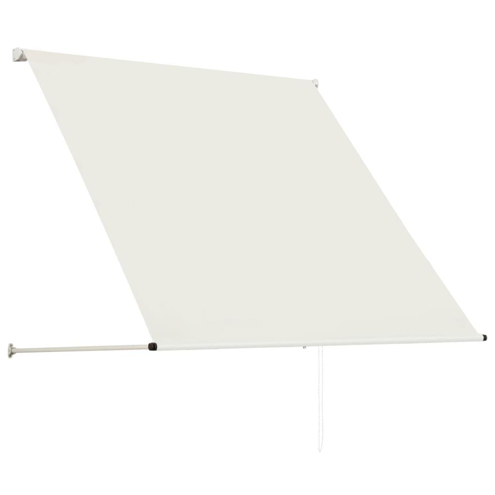 vidaXL Retractable Awning 59.1"x59.1" Cream, 143764. Picture 5