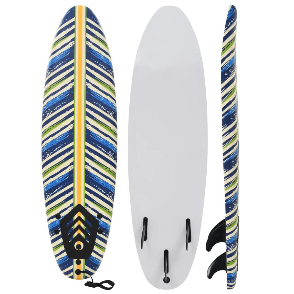 vidaXL Surfboard 66.9" Leaf, 91685. Picture 1