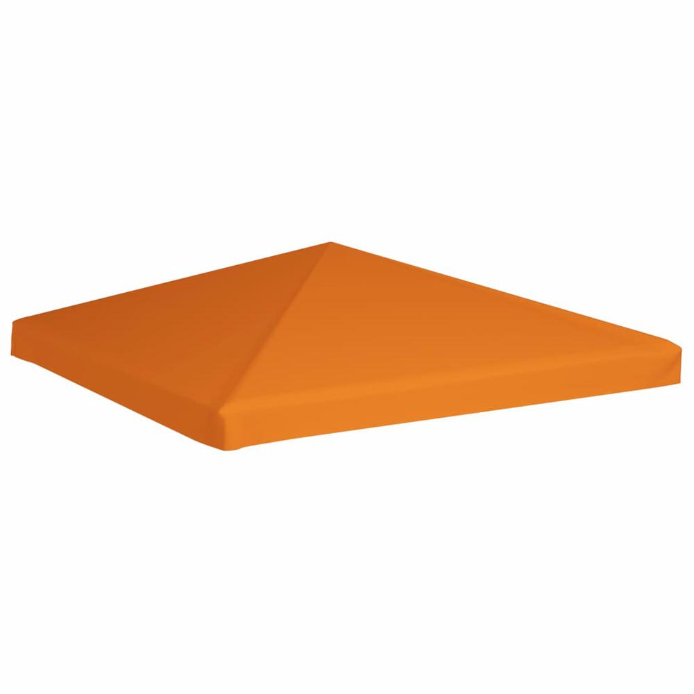vidaXL Gazebo Top Cover 0.68lb/mÂ² 118.1"x118.1" Orange, 44780. Picture 4