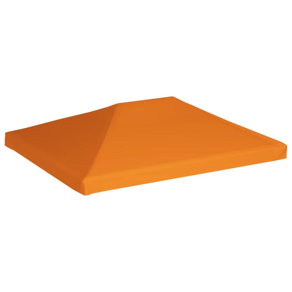 vidaXL Gazebo Top Cover 0.68lb/mÂ² 157.5"x118.1" Orange, 44786. Picture 4