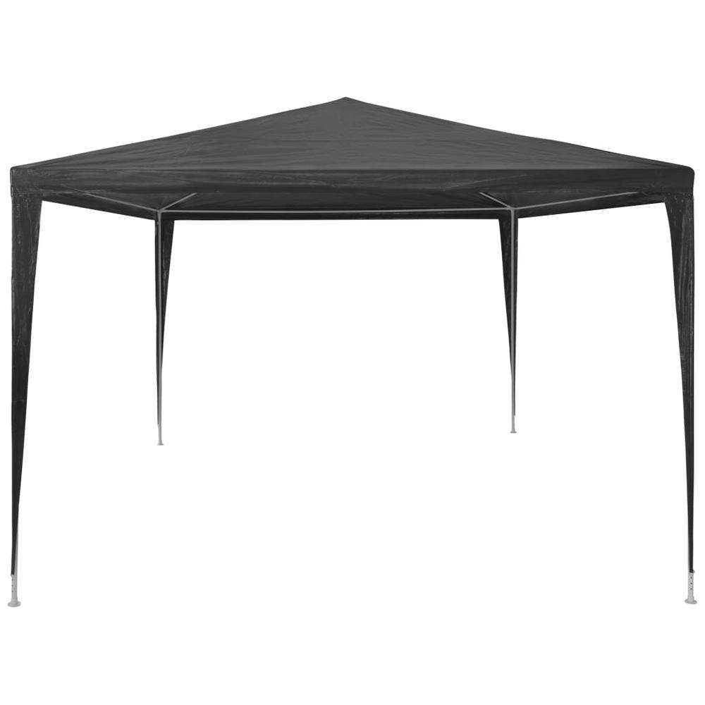 vidaXL Party Tent PE Anthracite 9'10"x13'1", 45087. Picture 2