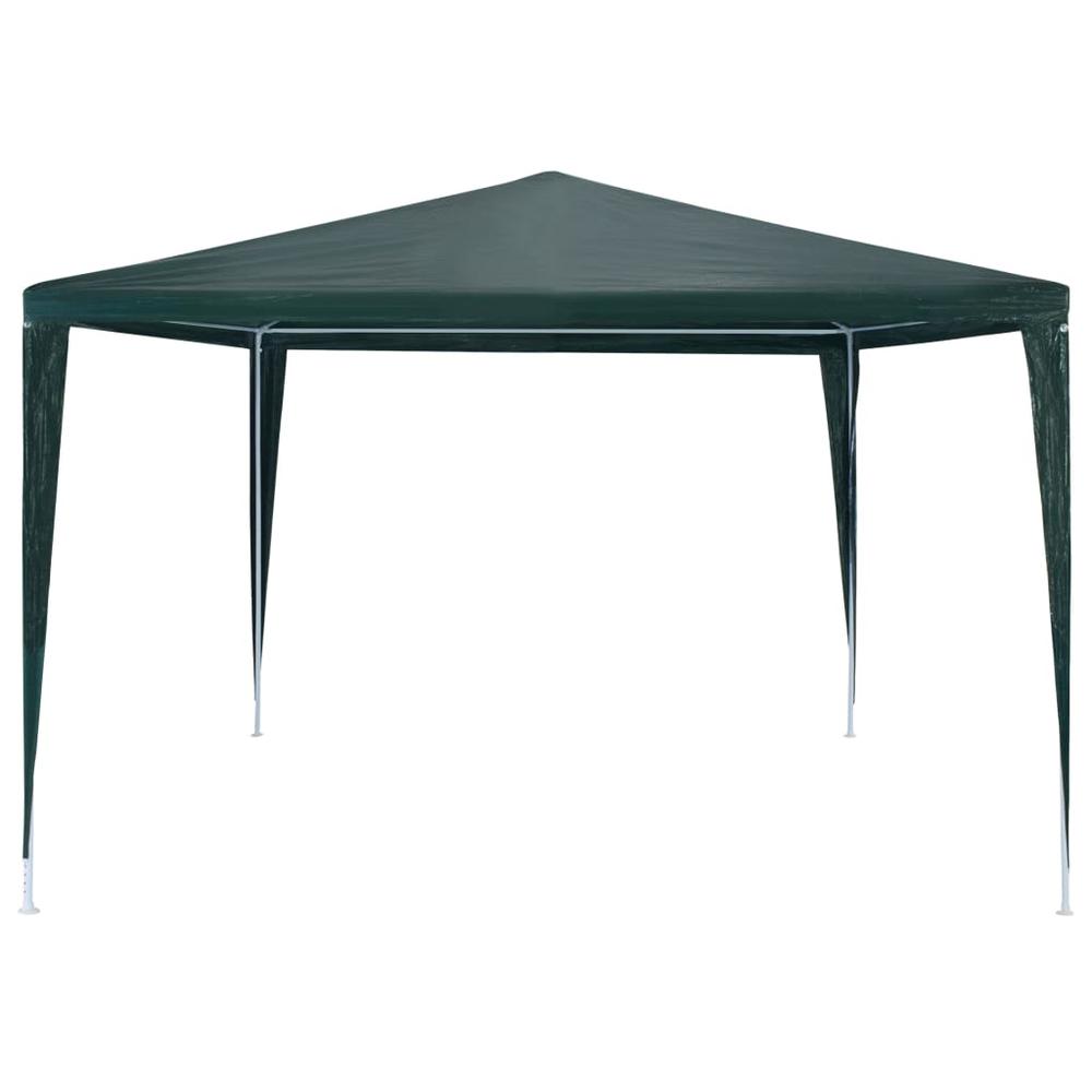 vidaXL Party Tent PE Green 9'10"x9'10" , 45091. Picture 2