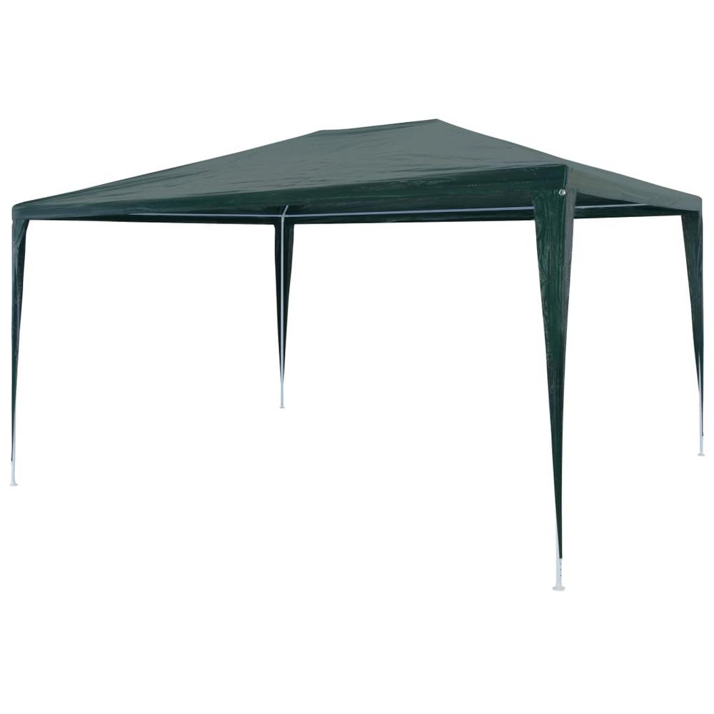 vidaXL Party Tent PE Green 9'10"x13'1", 45092. Picture 1