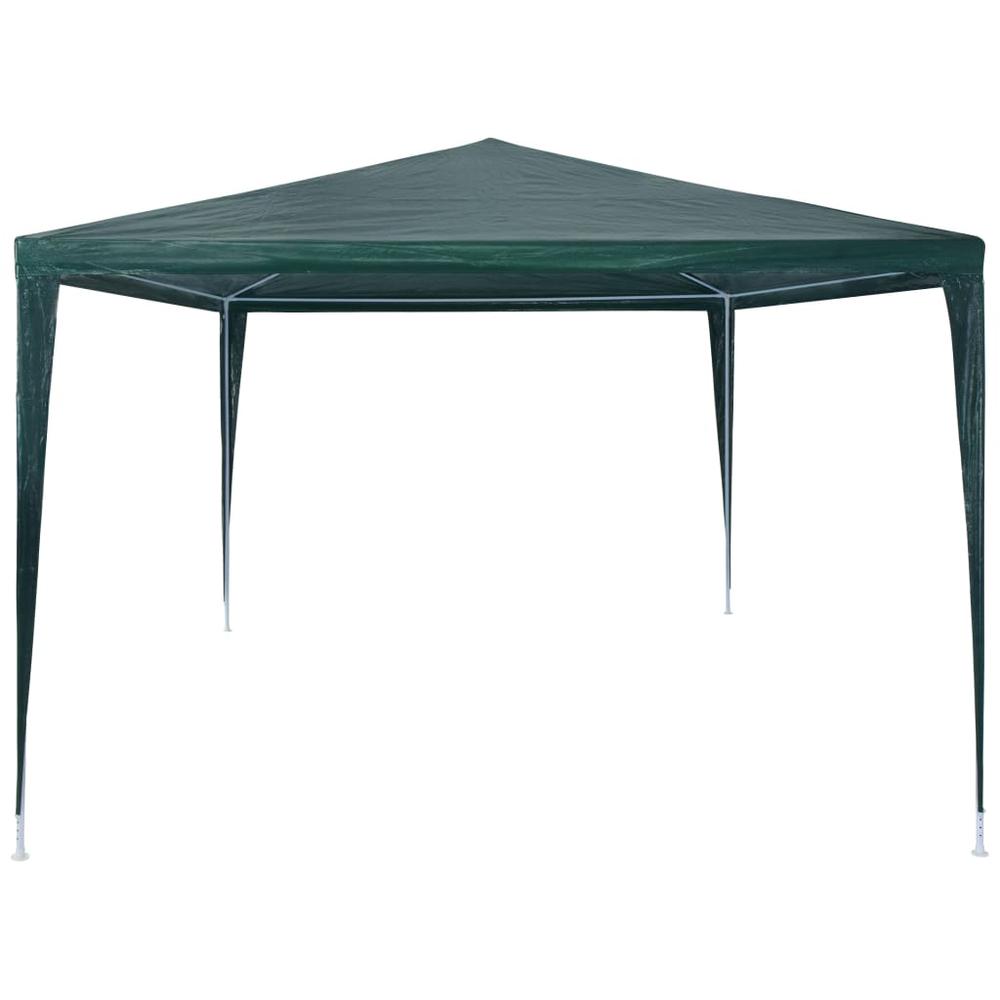 vidaXL Party Tent PE Green 9'10"x13'1", 45092. Picture 3
