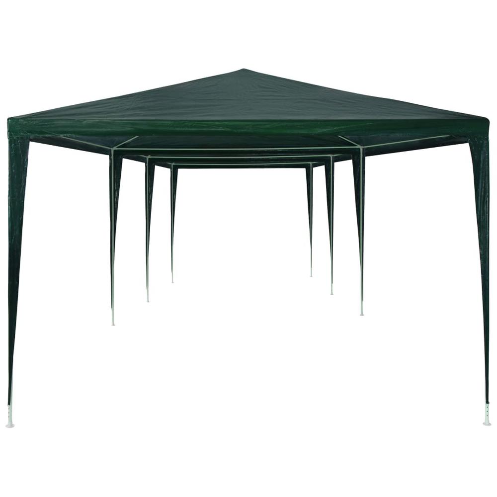 vidaXL Party Tent PE Green 9'10"x29'6", 45094. Picture 3