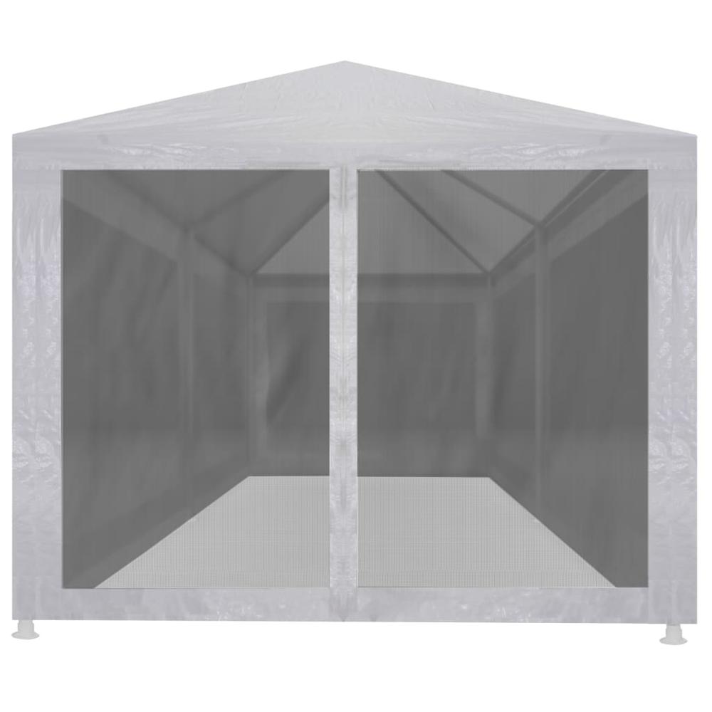 Party Tent with 6 Mesh Sidewalls 19.7' x 9.8'. Picture 1