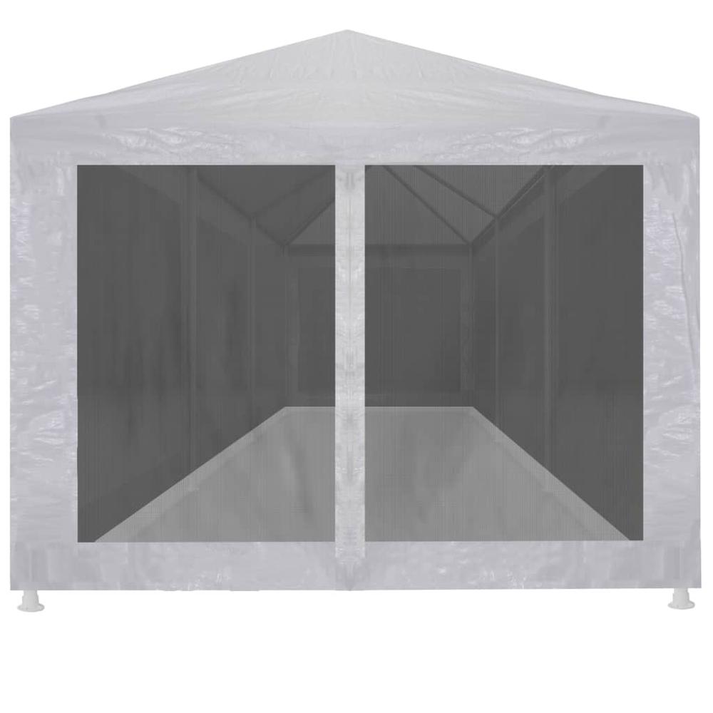 Party Tent with 8 Mesh Sidewalls 29.5' x 9.8'. Picture 1