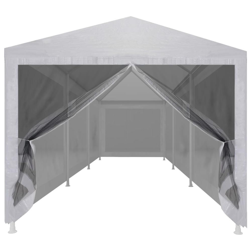Party Tent with 8 Mesh Sidewalls 29.5' x 9.8'. Picture 2