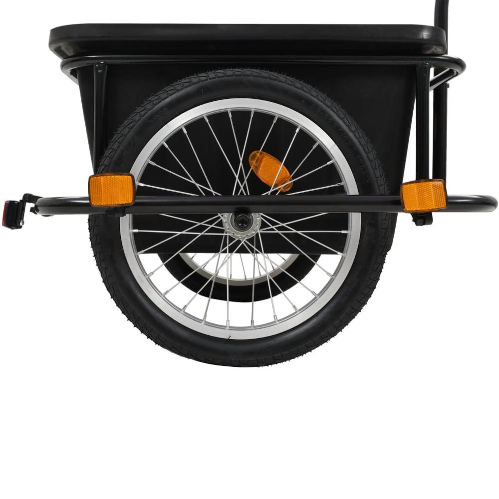 vidaXL Bike Cargo Trailer Black 50 L, 91773. Picture 5