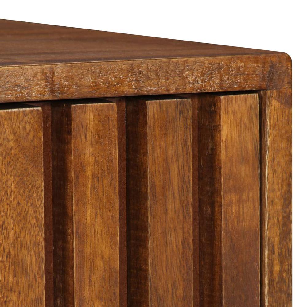 vidaXL Bedside Cabinet 15.7"x11.8"x19.6" Solid Mango Wood, 247942. Picture 6