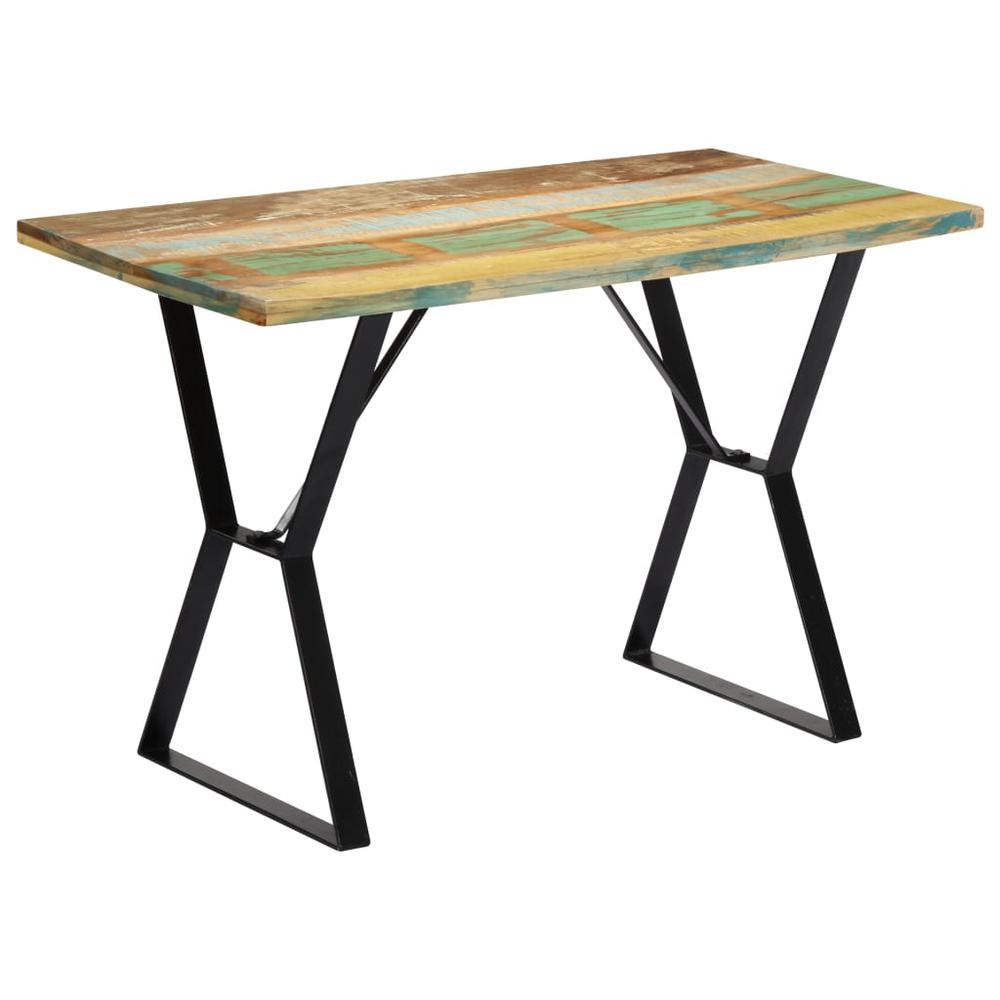 vidaXL Dining Table 47.2"x23.6"x29.9" Solid Reclaimed Wood, 247950. Picture 10