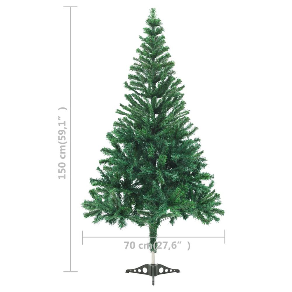 vidaXL Artificial Christmas Tree with Stand 59.1" 380 Branches, 60174. Picture 7