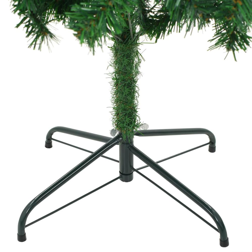 vidaXL Artificial Christmas Tree with Steel Stand 82.7" 910 Branches, 60176. Picture 4