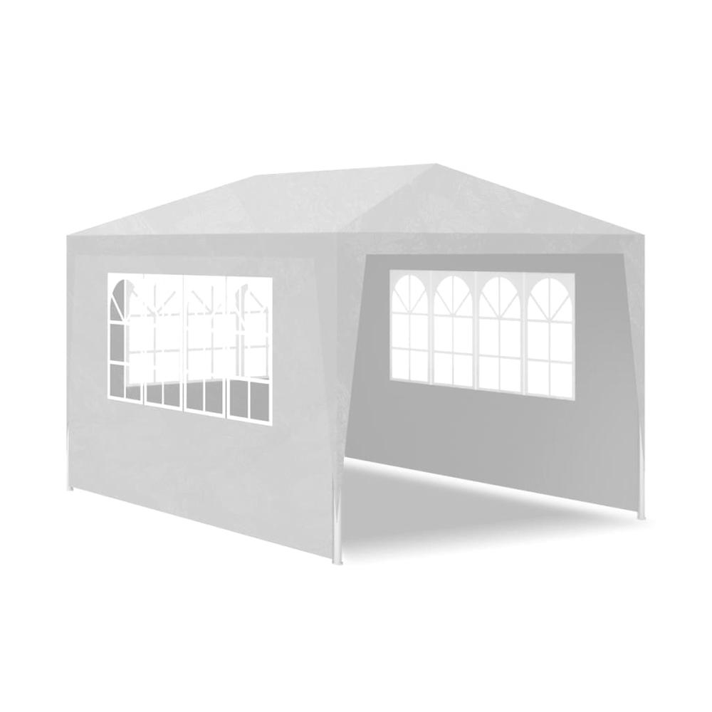 vidaXL Party Tent 10'x13' White, 90334. Picture 4