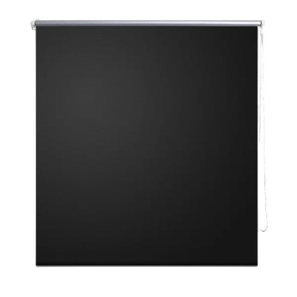 Roller blind Blackout 31.5"x68.9" Black. Picture 1