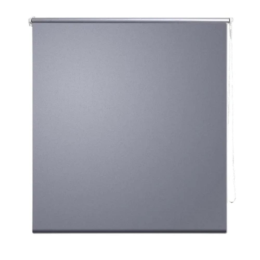Roller blind Blackout 31.5"x90.6" Gray. Picture 1