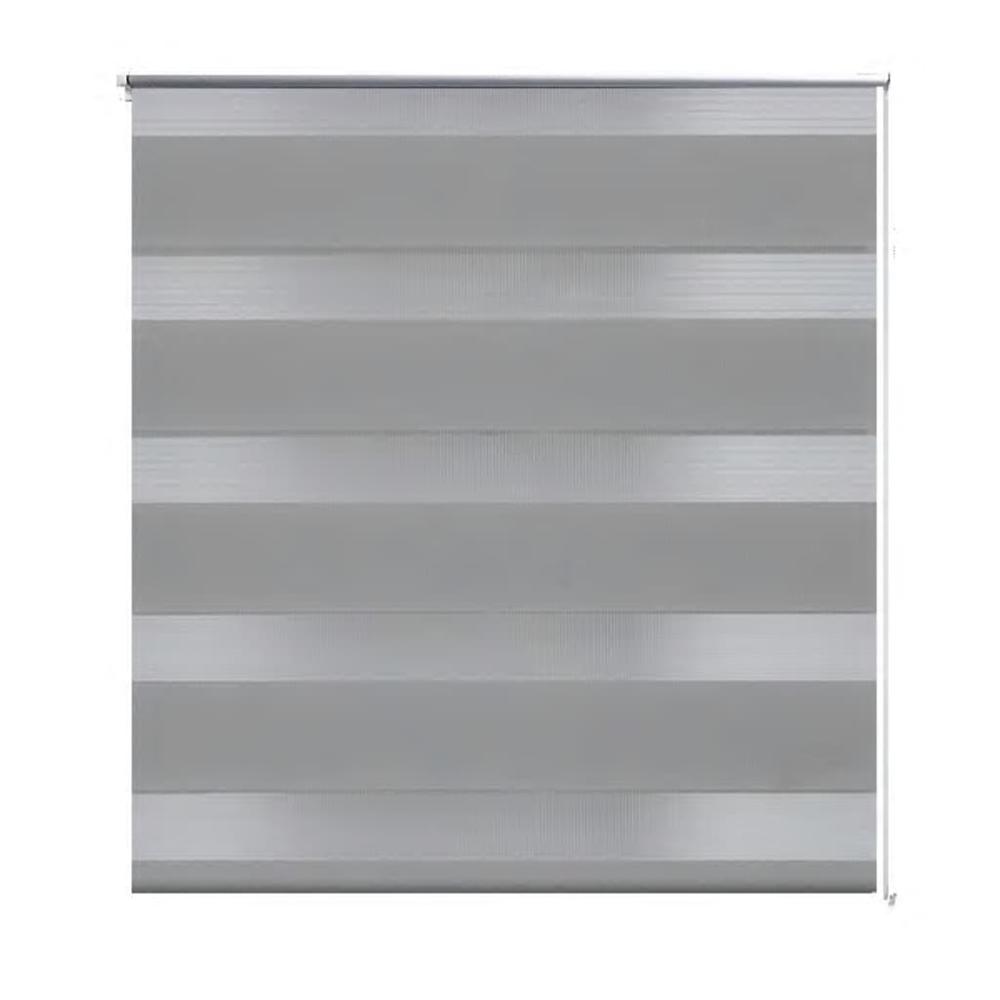 Zebra Blind 19.7"x39.4" Gray. Picture 1