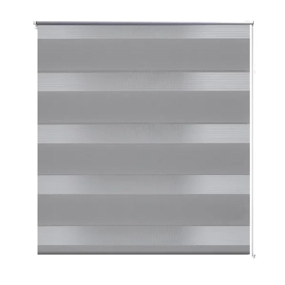 Zebra Blind 27.6"x47.2" Gray. Picture 1