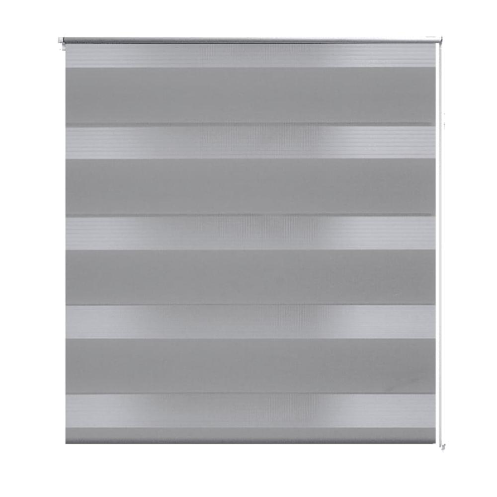 Zebra Blind 31.5"x68.9" Gray. Picture 1