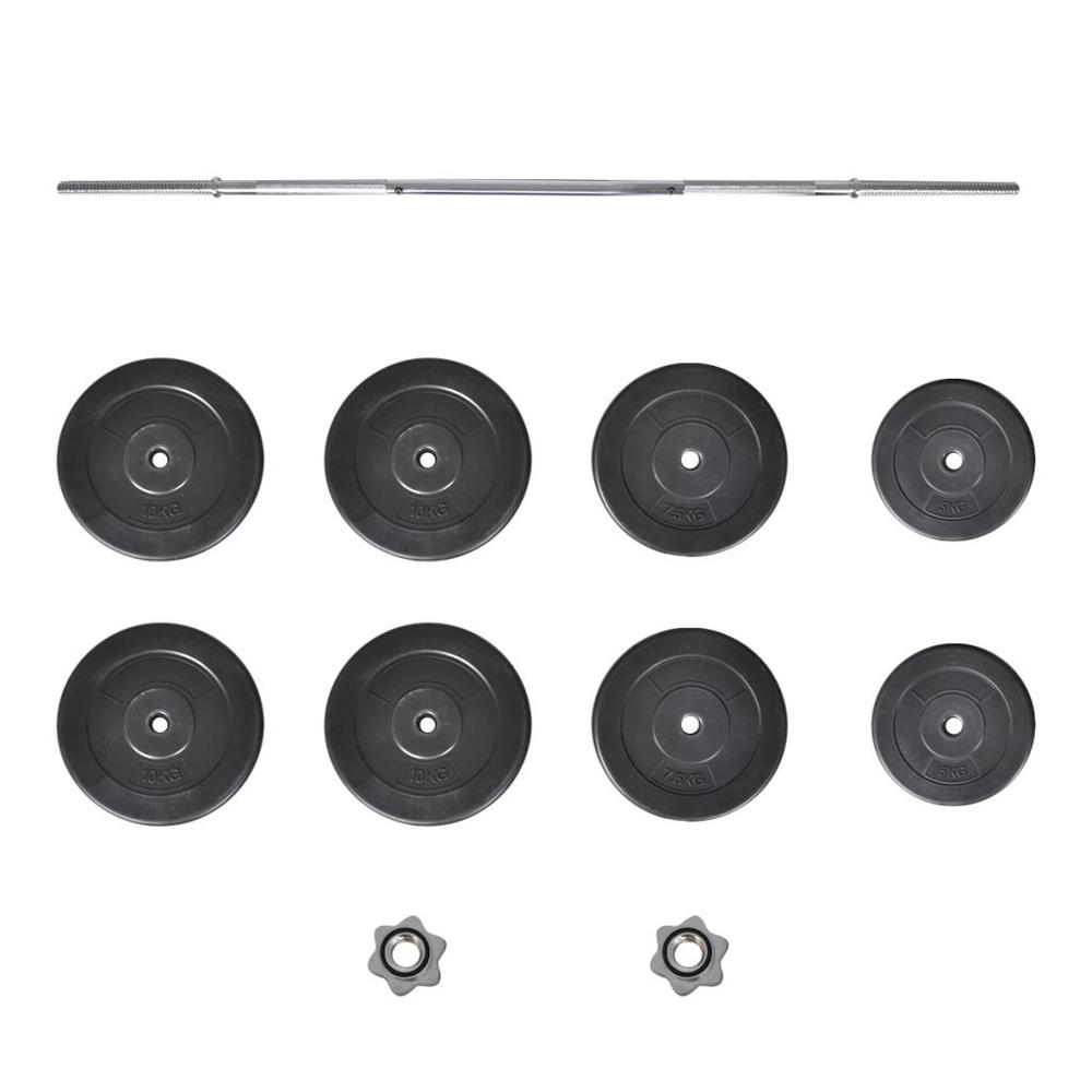 Barbell with Plates Set 132 lb, 90372. Picture 4