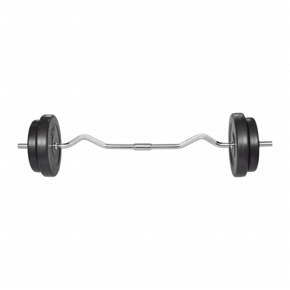 66.1 lb Curl Bar with Weights , 90373. Picture 1