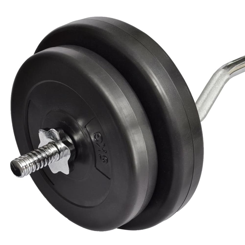 66.1 lb Curl Bar with Weights , 90373. Picture 3