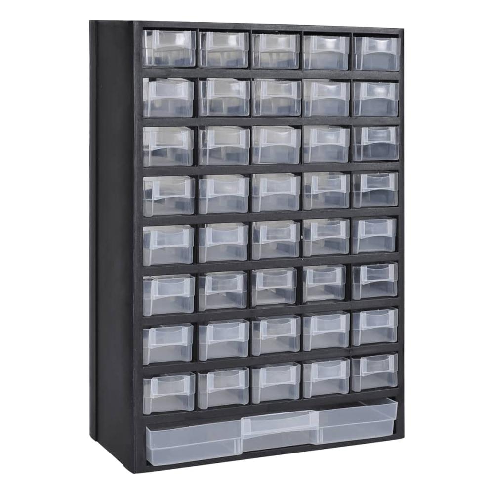 vidaXL 41-Drawer Plastic Storage Cabinet Tool Box, 140305. Picture 1