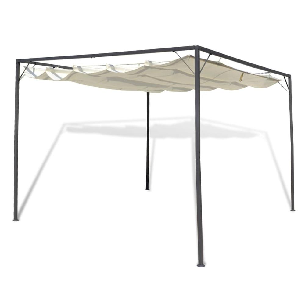 vidaXL Garden Gazebo with Retractable Roof Canopy, 40786. The main picture.