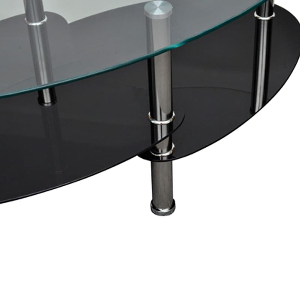 Coffee Table with Exclusive Design Black. Picture 2