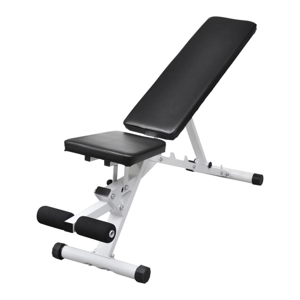 vidaXL Fitness Workout Utility Bench, 90484. Picture 1