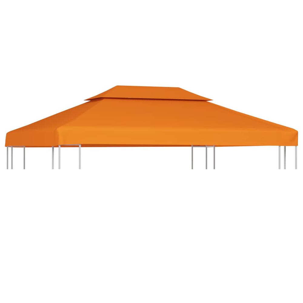 vidaXL Gazebo Cover Canopy Replacement 9.14 oz/ydÂ² Terracotta 10'x13', 40883. Picture 1