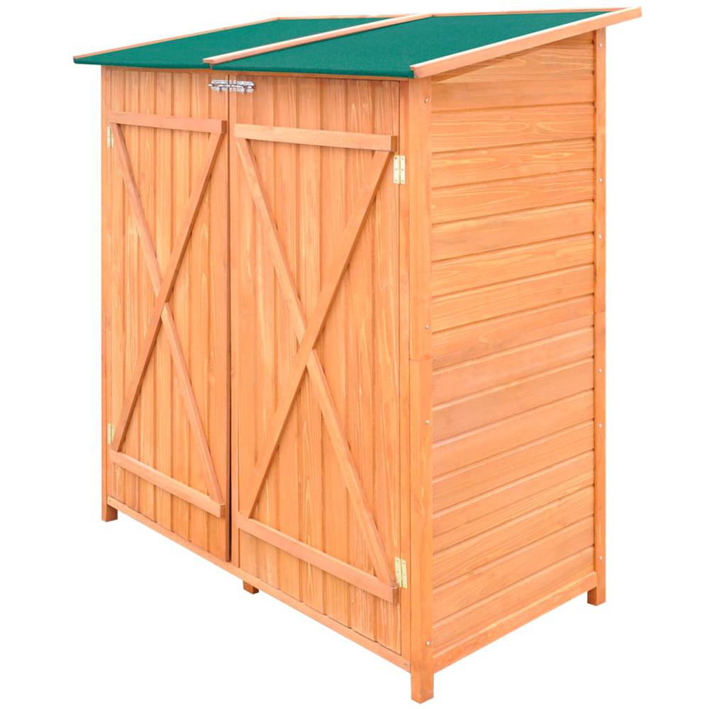 Wooden Shed Garden Tool Shed Storage Room Large, 170168. Picture 1