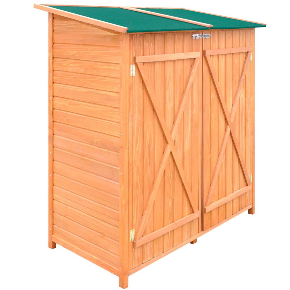 Wooden Shed Garden Tool Shed Storage Room Large, 170168. Picture 2