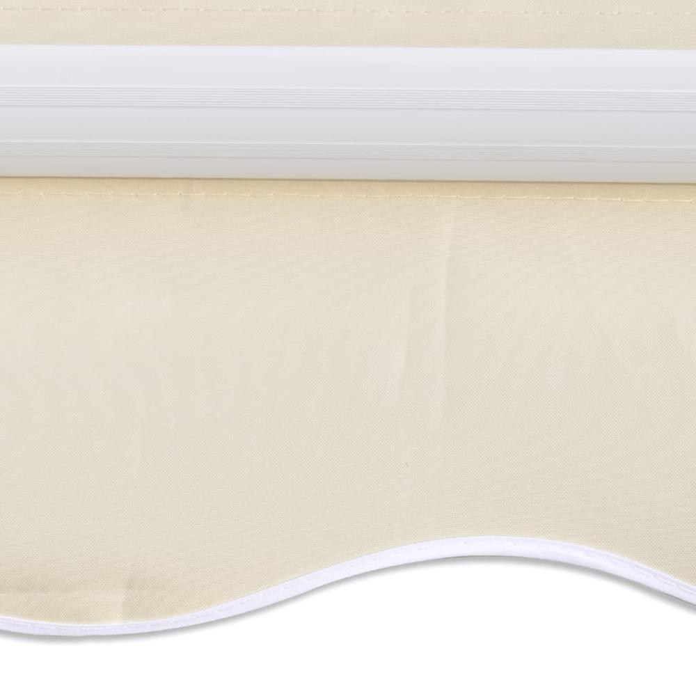 Awning Top Canvas Cream 9' 10"x8' 2" (Frame Not Included), 141013. Picture 3